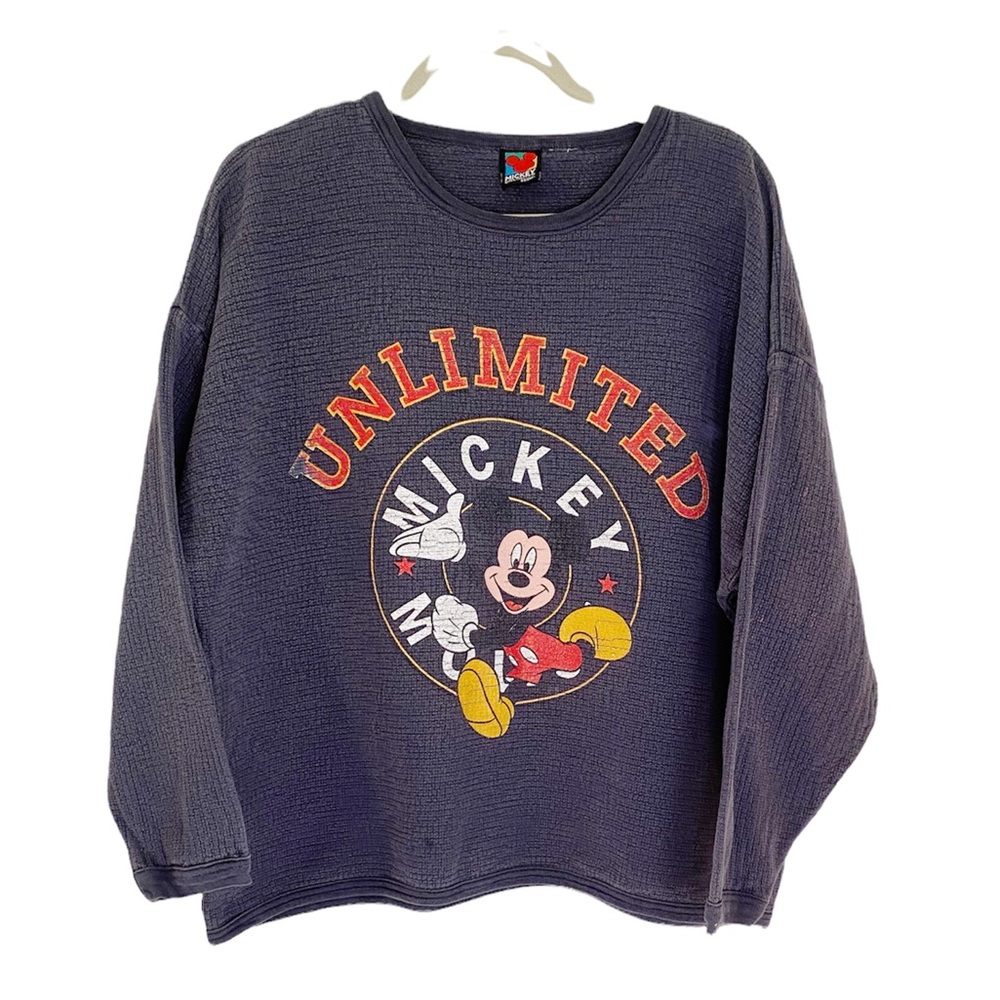 Vintage 1990’s Mickey Mouse Unlimited Sweatshirt boxy fit size M
